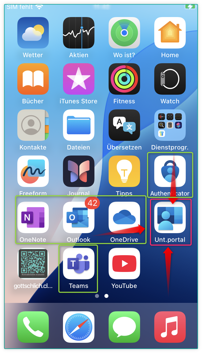Microsoft 365 Unternehmensportal